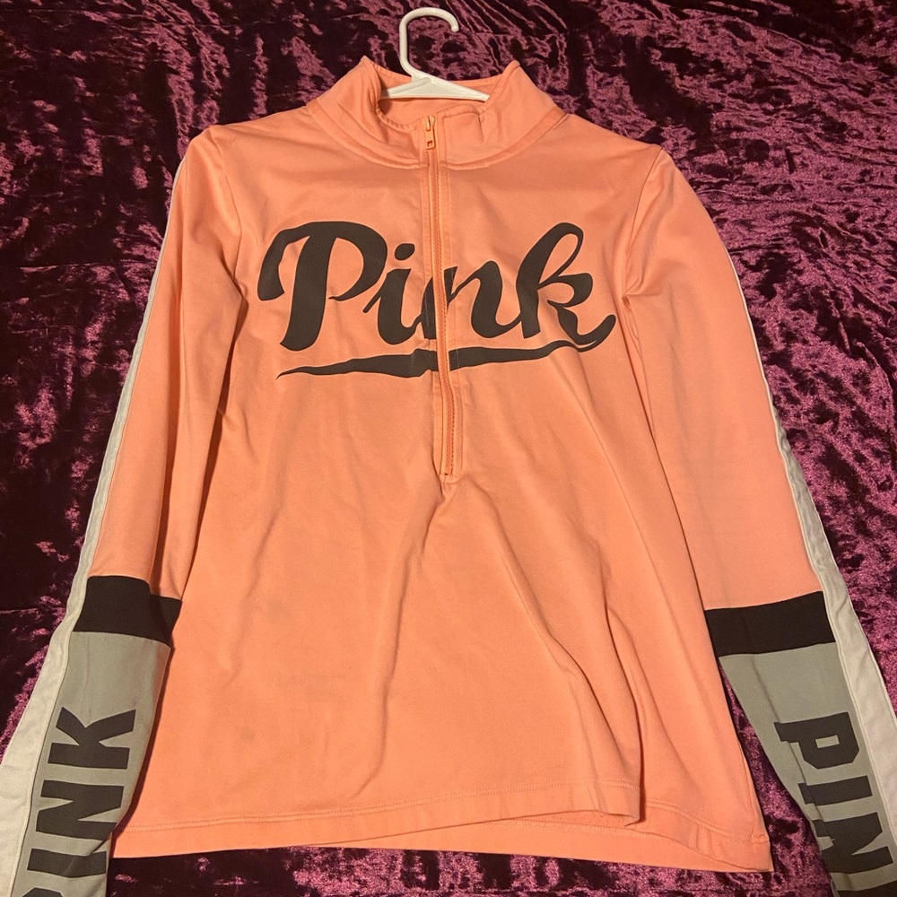 pink sweatshirt